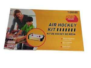 Red Toolbox Brand  Make Your Own Air Hockey Kit Carpentry Kit Build Kit level 2